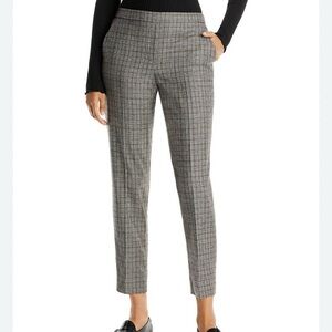 Theory Treeca Wool Plaid‎ Ankle Pants 18